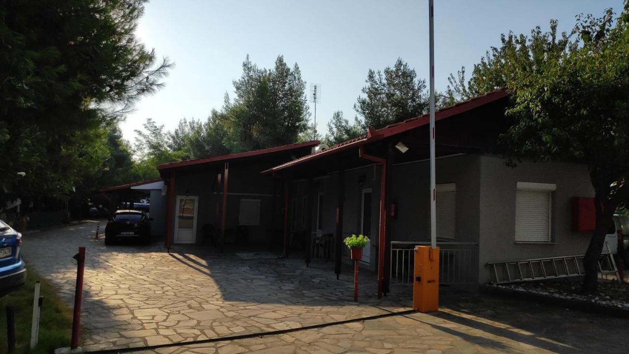 פלאקה ליטוחורו Camping Mitikas And Bungalows מראה חיצוני תמונה