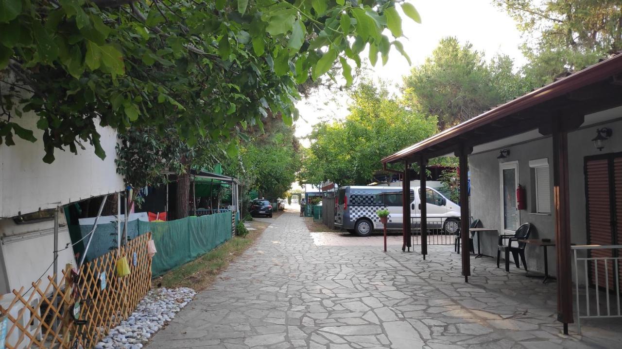 פלאקה ליטוחורו Camping Mitikas And Bungalows מראה חיצוני תמונה